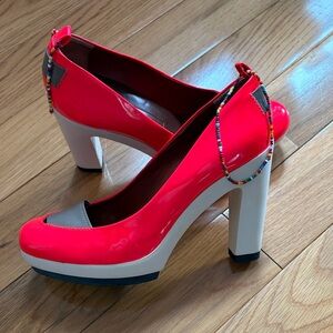 Marc By Marc Jacobs Ankle Jewelry Rubber Platform Heels